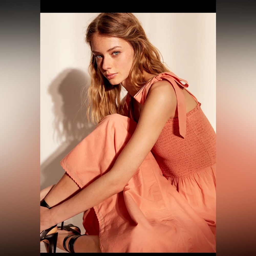 Wilfred Alba Dress in Tawny Orange